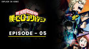 My Hero Academia(#Boku_no_academia) Season 1 Episode 5||#Explain_in_Hindi -  YouTube