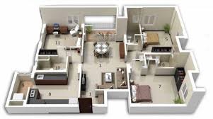 25 Three Bedroom House Apartment Floor