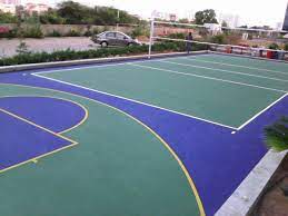 synthetic outdoor sports flooring at rs