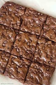 double chocolate chip brownies easy