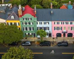 Rainbow Row in Charleston