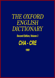 Oxford English Dictionary 3 2 Ed