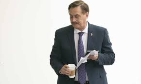 Mypillow ceo mike lindell at the white house on friday. Nmmqdi Jhew82m