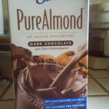 calories in silk pure almond milk