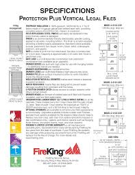 fireproof fireking 4 drawer legal