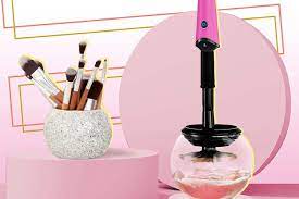 this electric makeup brush cleaner made