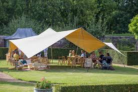 stretch tent wildflower weddings and