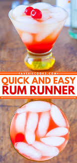 fruity rum runner tail averie cooks