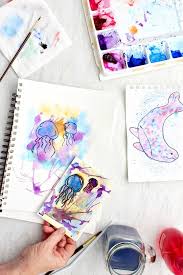 Fun Watercolor Ideas On An Art Play Day