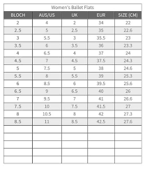 Bloch Shoe Size Chart Uk Best Picture Of Chart Anyimage Org