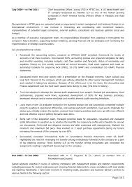 Chartered Accountant Resume Format   Free Resume Example And     SP ZOZ   ukowo