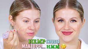 hemp infused makeup hmm you