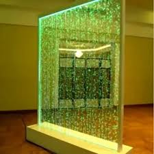 Vertical Green Acrylic Bubble Wall