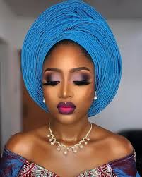 amazing gele and makeup styles for