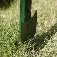 6 Ft Green Steel Fence T Post