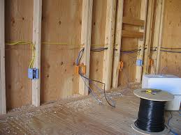 adding electrical wiring to an outdoor