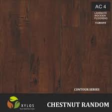 laminated wooden flooring chestnut
