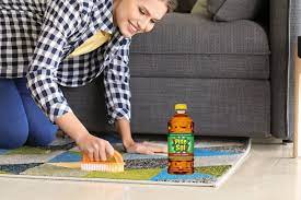 can you use pine sol on carpet house