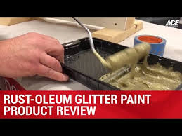 Rust Oleum Glitter Paint Product Review