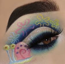 creative eye makeup art by blend bunny