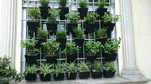 vertical garden pots 16 nos with