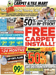 free carpet install airbase carpet
