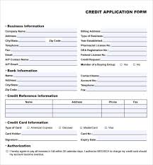 Credit Application Template Excel Application Templates 20 Free Word