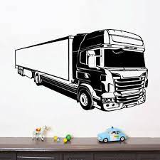 lorry truck scania volvo hgv wall art