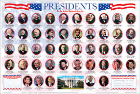 The united states was the first nation to create the office of president as the head of state in a modern an election for president of the united states happens every four years on the first tuesday after the. U S Presidents Placemat M Ruskin Company