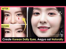 korean dolly eyes aegyo sal
