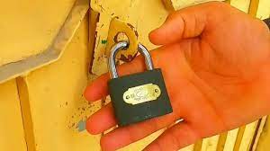How do i open the padlock? How To Open A Locked Door Engineering Times Youtube