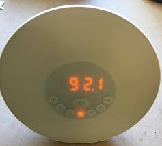 Led Natural Wake Up Light Sunrise Simulation Alarm Clock Fm Radio Night Lamp For Sale Online