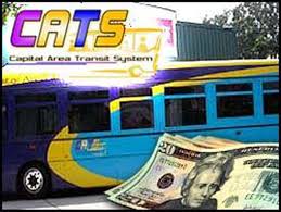 There are 21 bus routes throughout the metro area for riders to use. Cats Tax Information