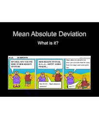 Mean absolute deviation or average absolute deviation of data set is the average of absolute difference from mean or central point.mean absolute deviation can be calculated by using the method given below. Mean Absolute Deviation Worksheet Pdf Free Download Printable
