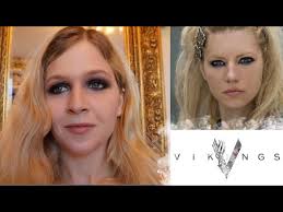 vikings lagertha makeup look tutorial