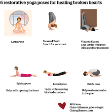 6 restorative yoga poses for healing a