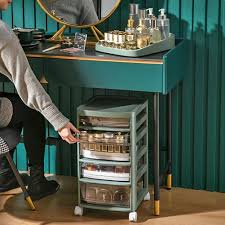 underdesk vanity box wheeled drawer