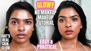 no makeup makeup tutorial glazed