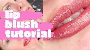 lip blush tattoo tutorial