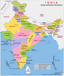 Political Map Of India Political Map India India Political