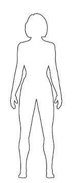 Outline Sketch Of Human Body At Paintingvalley Com Explore