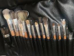 portable makeup brush collection nib