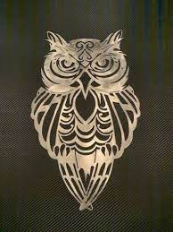 Owl Metal Wall Art Home Decor Birds