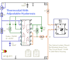 To read and interpret electrical diagrams and schematics, the basic symbols and conventions used in the drawing must be understood. Ad 1349 Digital Thermostat Circuit Schematic Diagram Free Diagram