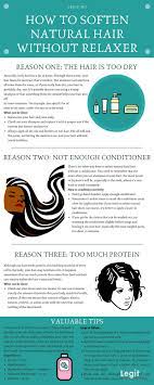 to soften natural hair without relaxer