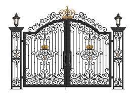 Decorative Metal Garden Gates Iron