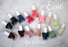 essie gel couture swatches and review