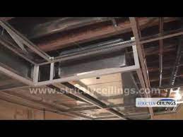 installing ceiling drops for a dropped