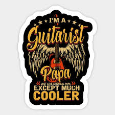 guitarist papa funny guitar player