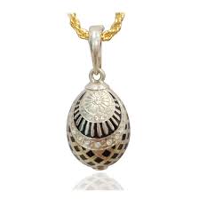 925 sterling silver russian faberge egg